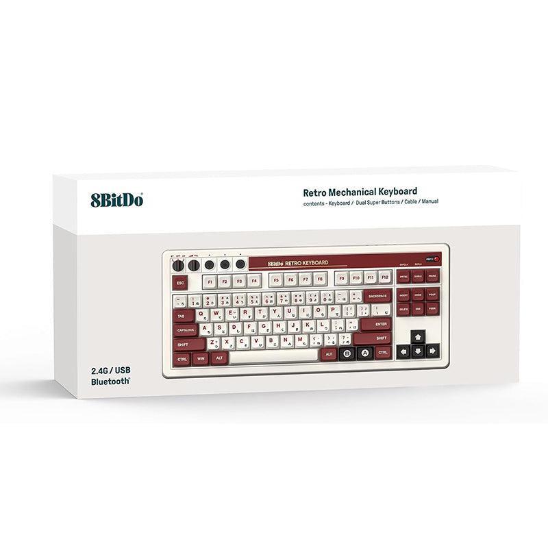 8BitDo Retro Hot Swappable Mechanical Gaming Keyboard - CozyDev