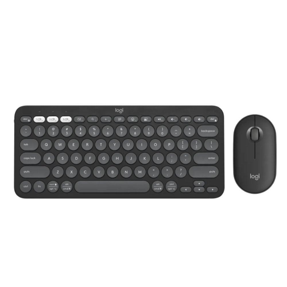 Logitech K380S Pebble 2 Combo Wireless Keyboard & Mouse - CozyDev
