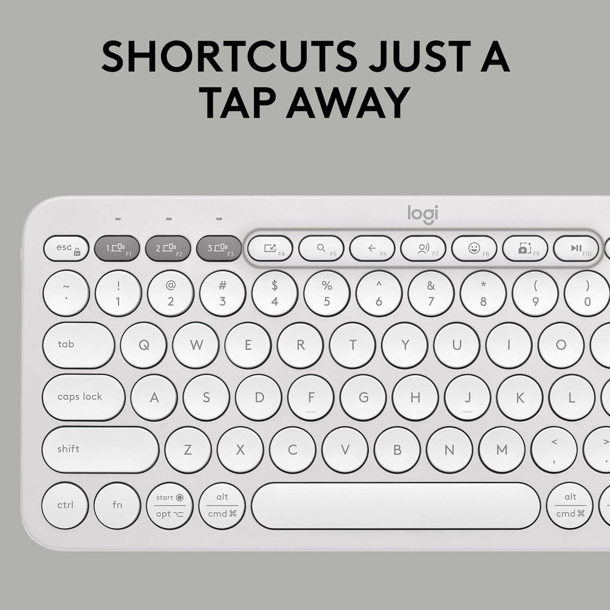 Logitech K380S Pebble 2 Combo Wireless Keyboard & Mouse - CozyDev