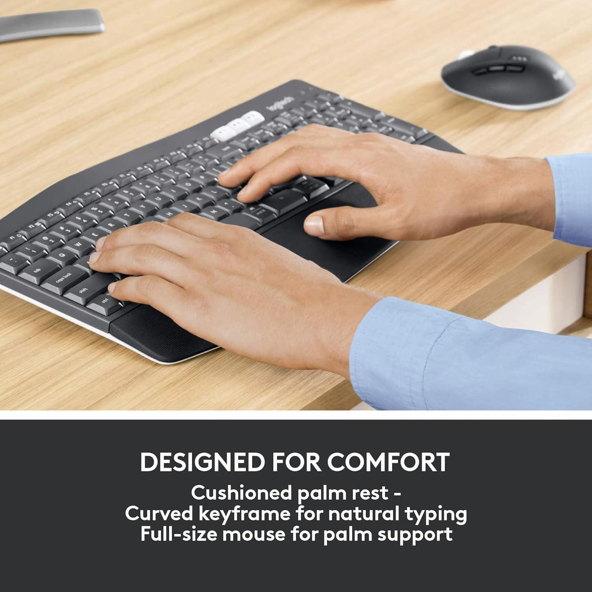 Logitech MK850 Performance Wireless Keyboard and Mouse Combo - CozyDev
