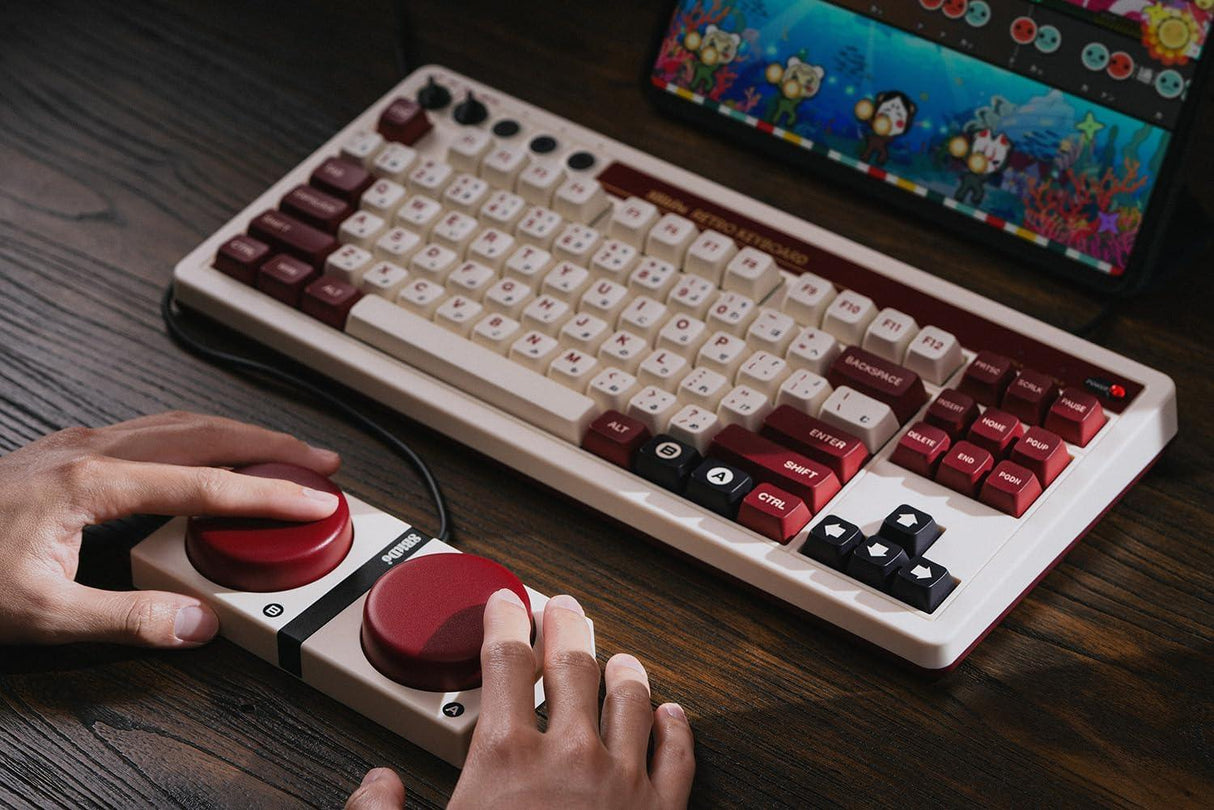8BitDo Retro Hot Swappable Mechanical Gaming Keyboard - CozyDev