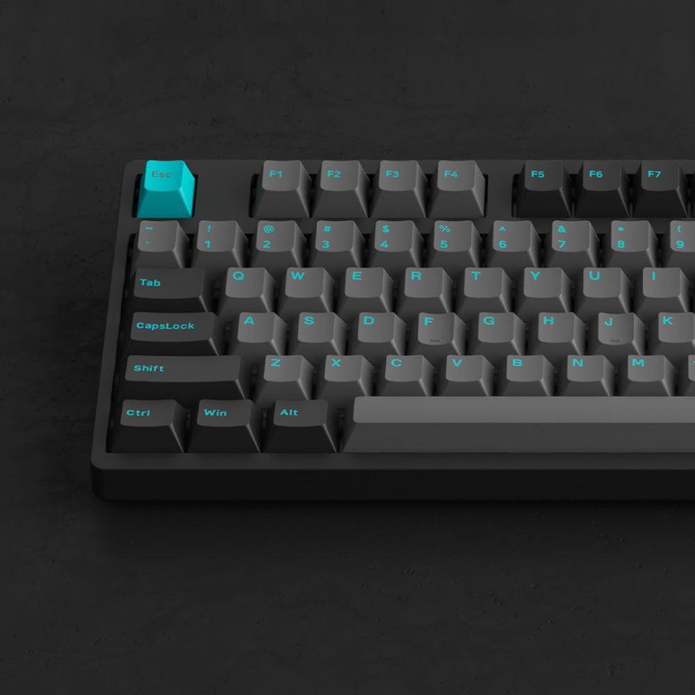 AKKO 3087 Plus Black & Cyan Mechanical Gaming Keyboard - CozyDev