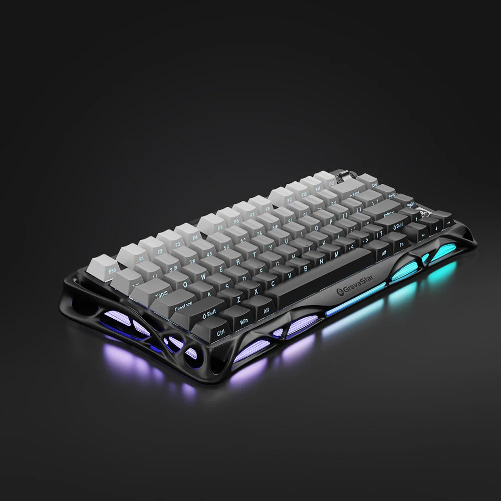 GravaStar Mercury K1 Wireless RGB Gaming Mechanical Keyboard