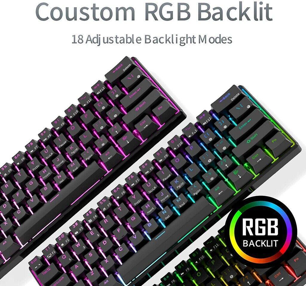 RK Royal Kludge RK61 60% Mechanical Keyboard - CozyDev