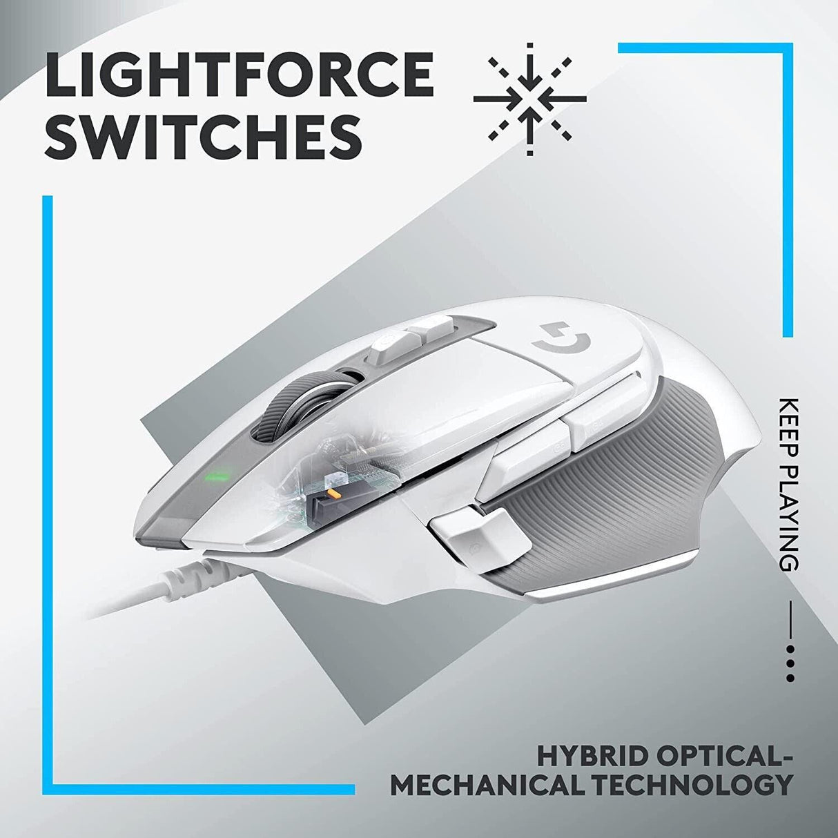 Logitech G502 X Lightspeed Wireless Gaming Mouse - CozyDev