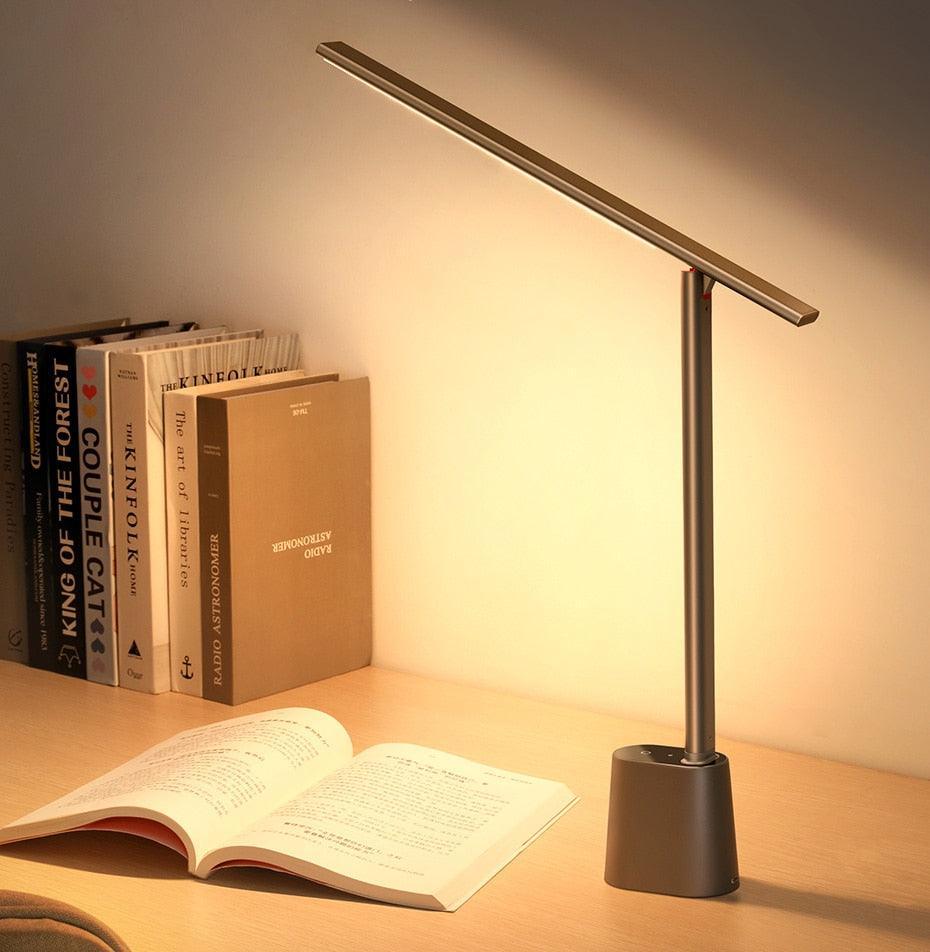 Baseus LED Table Desk Foldable Lamp Bright Bedside Office Study Rechargeable Night Light - CozyDev