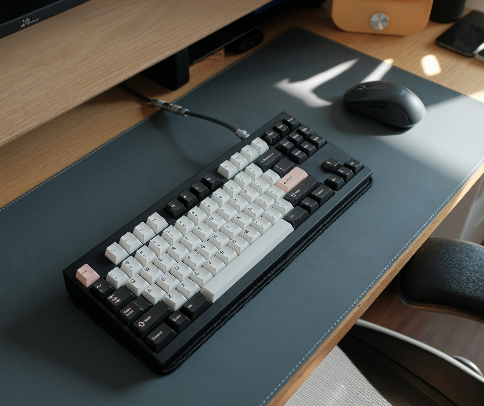 A sleek and modern keyboard