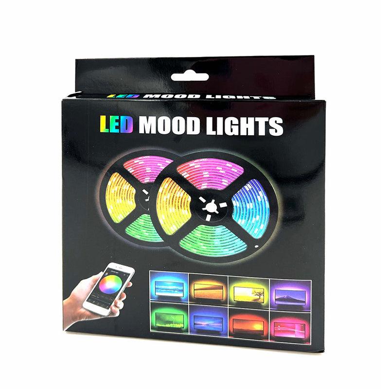 RGB LED Strips Mood Lights 5m - CozyDev