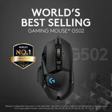 Logitech G502 HERO High Performance Wired RGB Gaming Mouse - CozyDev