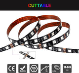 RGB LED Strips Mood Lights 5m - CozyDev