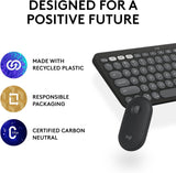 Logitech K380S Pebble 2 Combo Wireless Keyboard & Mouse