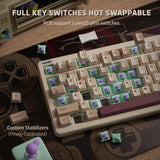 ILovbee B87 Mechanical Keyboard Tri-mode Mechanical Keyboard