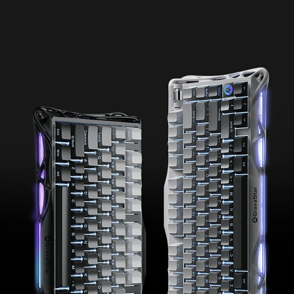 GravaStar Mercury K1 Wireless RGB Gaming Mechanical Keyboard