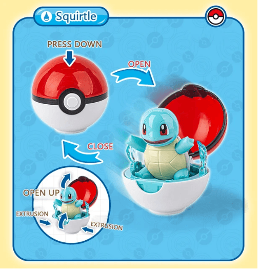 Pokemon Transformable Poke Ball Figures - CozyDev