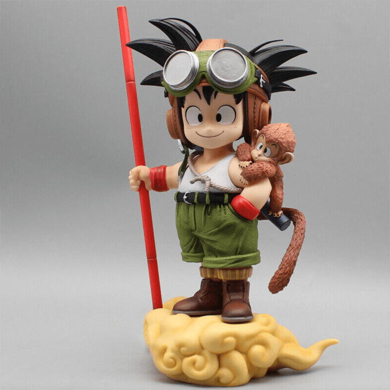 Son Goku Figurines with Flying Nimbus - CozyDev