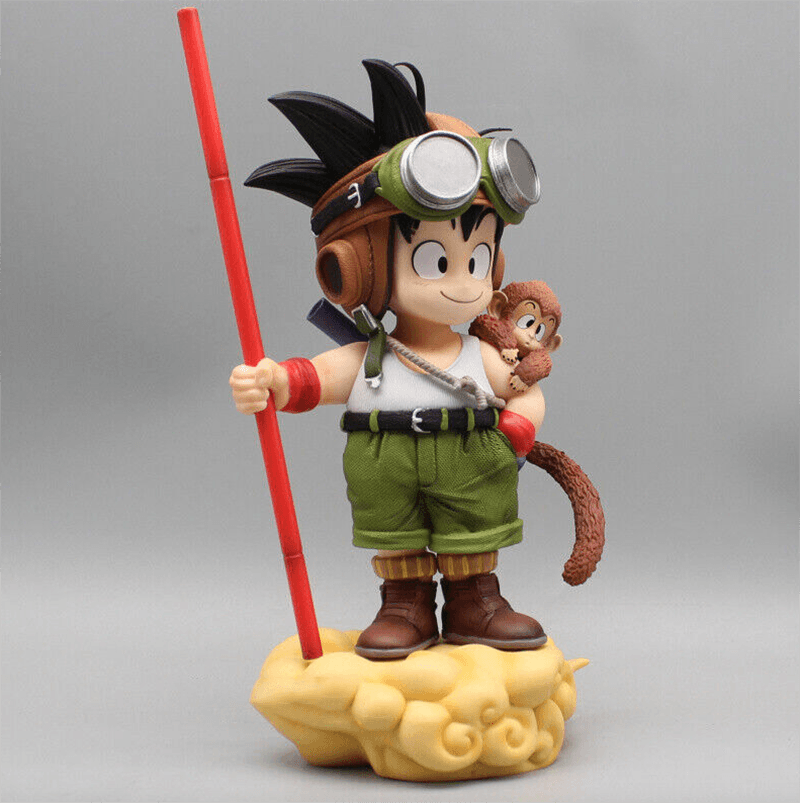 Son Goku Figurines with Flying Nimbus - CozyDev