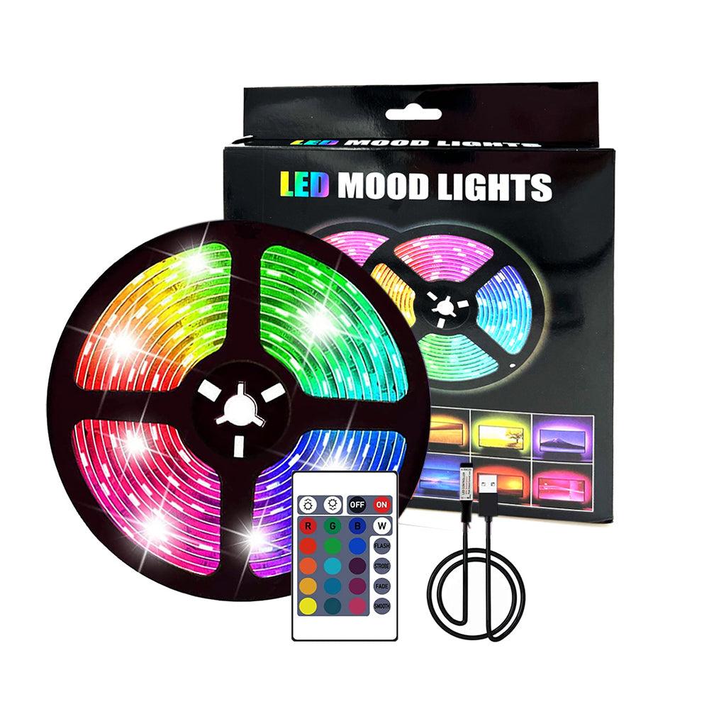 RGB LED Strips Mood Lights 5m - CozyDev