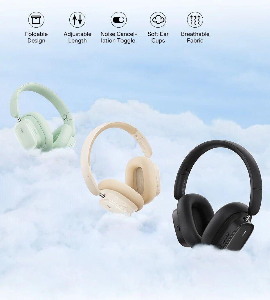 Baseus Bowie H1i Bluetooth Headphone - CozyDev