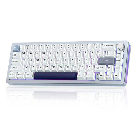 YUNZII AL66 Knob CNC Aluminum Wireless Mechanical Keyboard - CozyDev