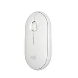 Logitech Pebble M350 Wireless Mouse White - CozyDev