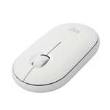 Logitech Pebble M350 Wireless Mouse White - CozyDev