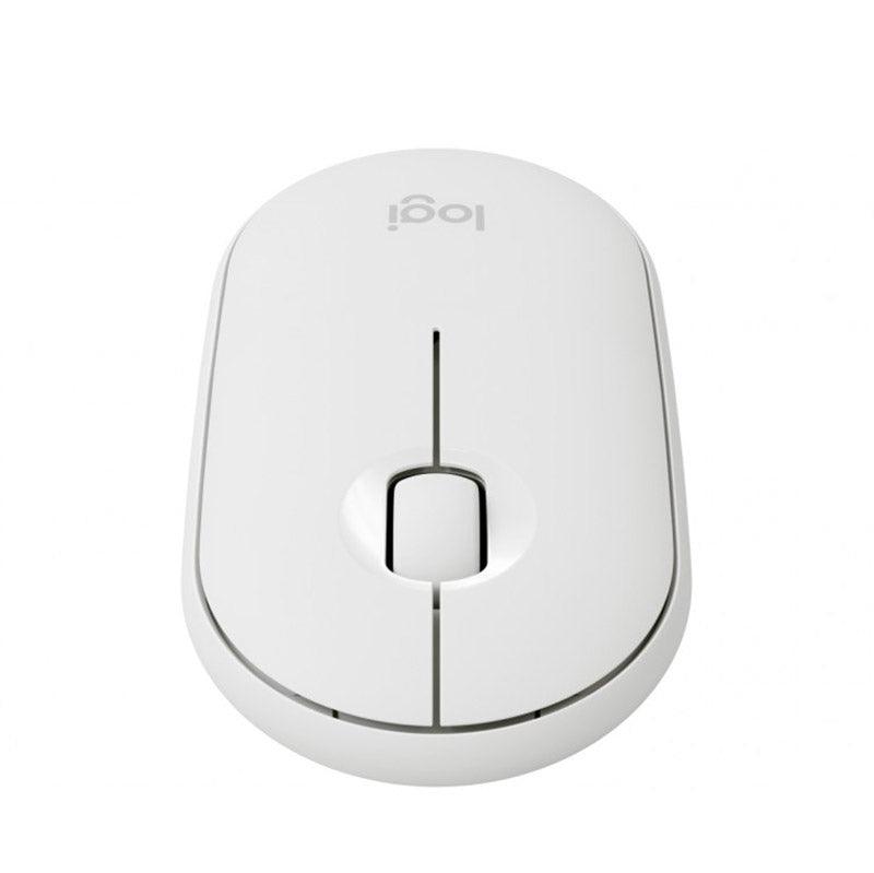 Logitech Pebble M350 Wireless Mouse White - CozyDev