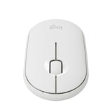 Logitech Pebble M350 Wireless Mouse White - CozyDev