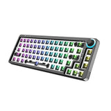 TM680 67 Keys PCB Case RGB Wired Hotswap Mechanical Switch Keyboard Kit with Knob White Color - CozyDev